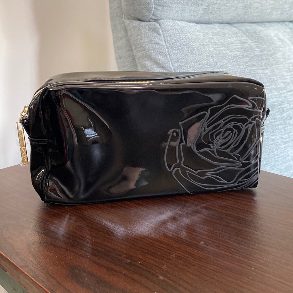 Black Rose Makeup Bag
